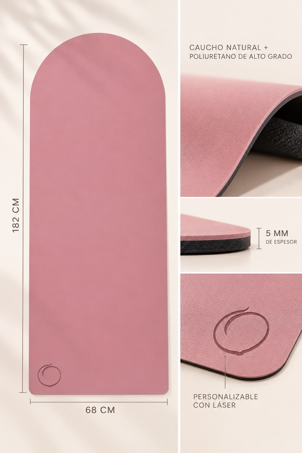 Mat Profesional Rosa Palo Bala - miniatura 2