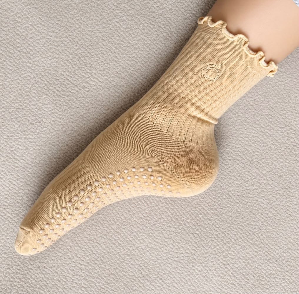 Calceta Antiderrapante Nude Melocotón Curly - miniatura 4
