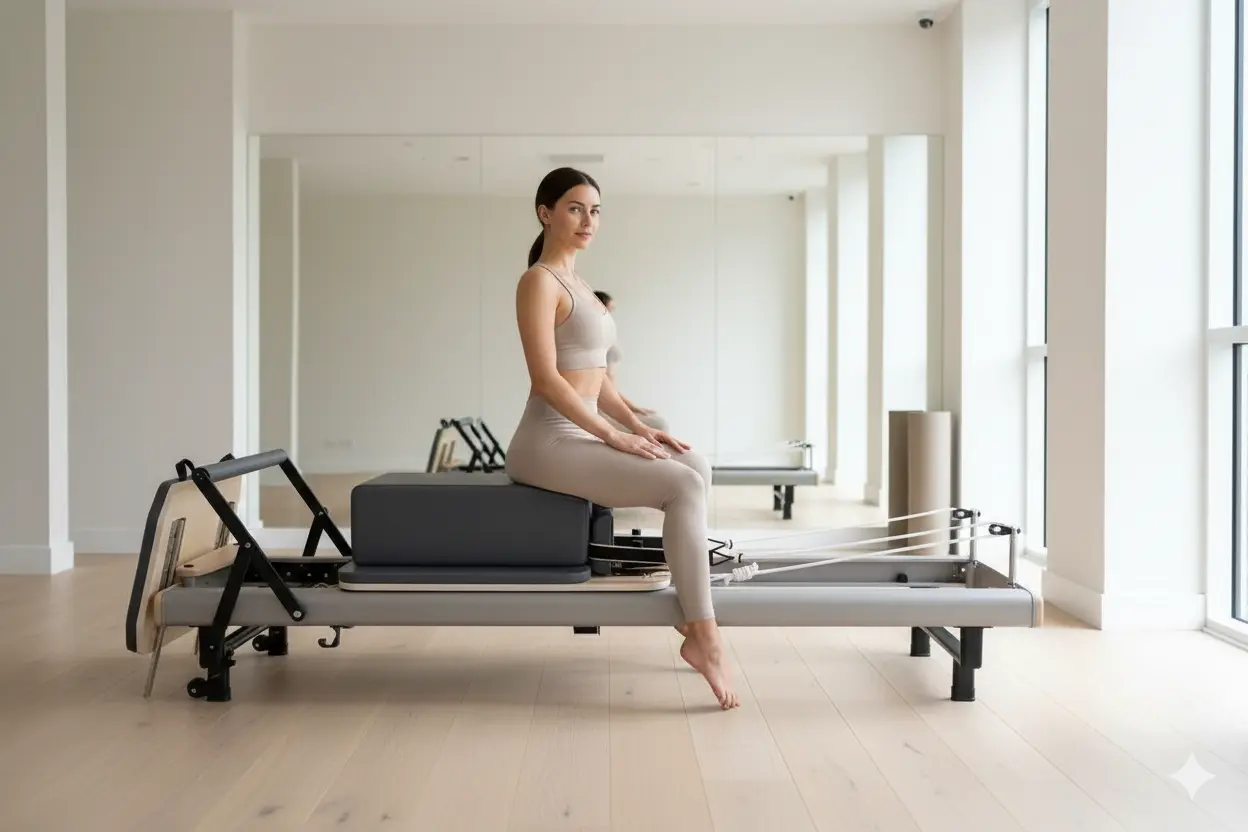 Melocotón Pilates Reformer Acai - miniatura 2