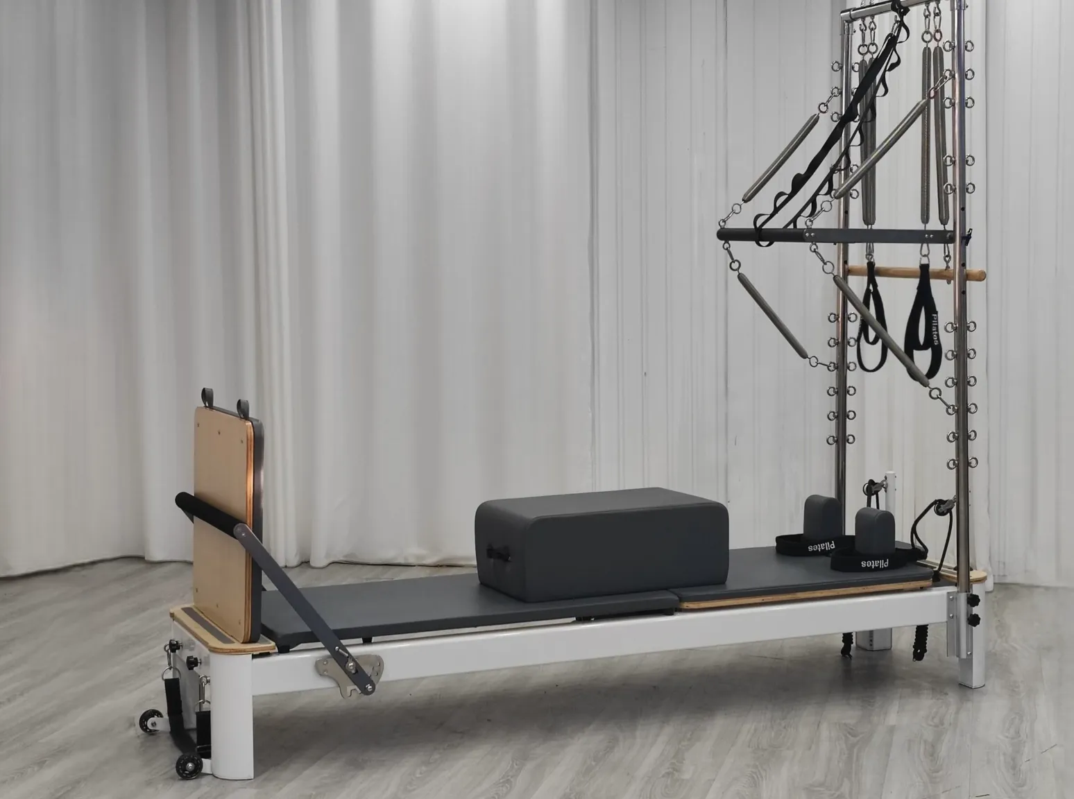 Melocotón Pilates Reformer Lino - miniatura 3