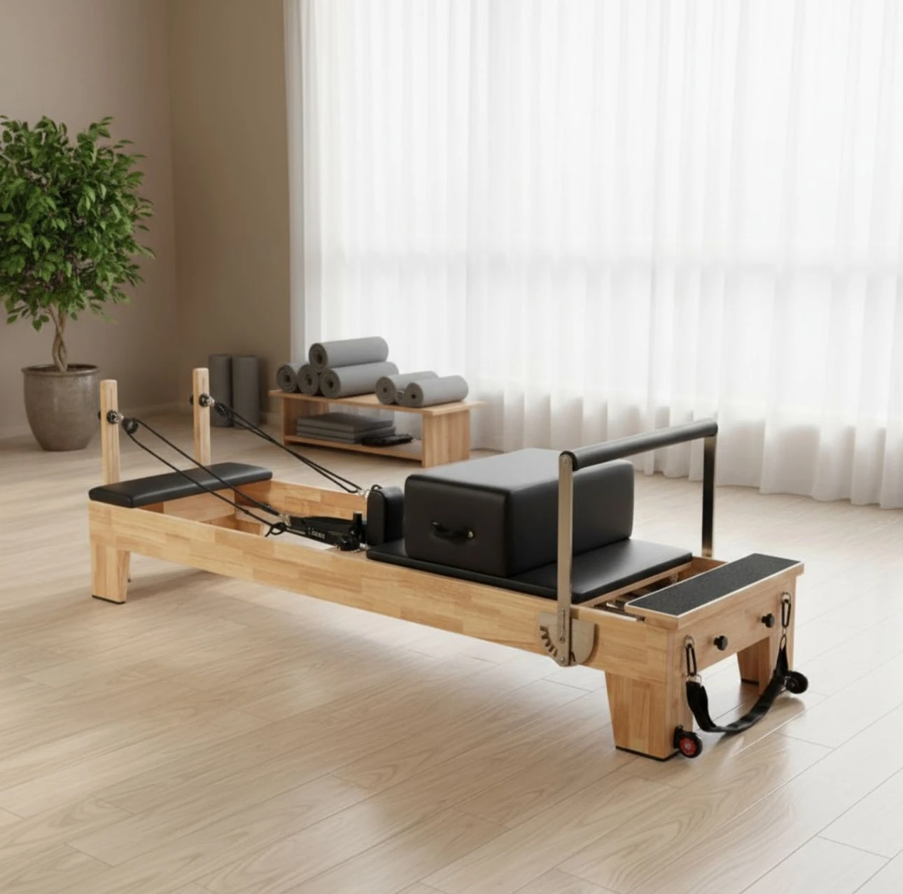 Melocotón Pilates Reformer Nigella - miniatura 3