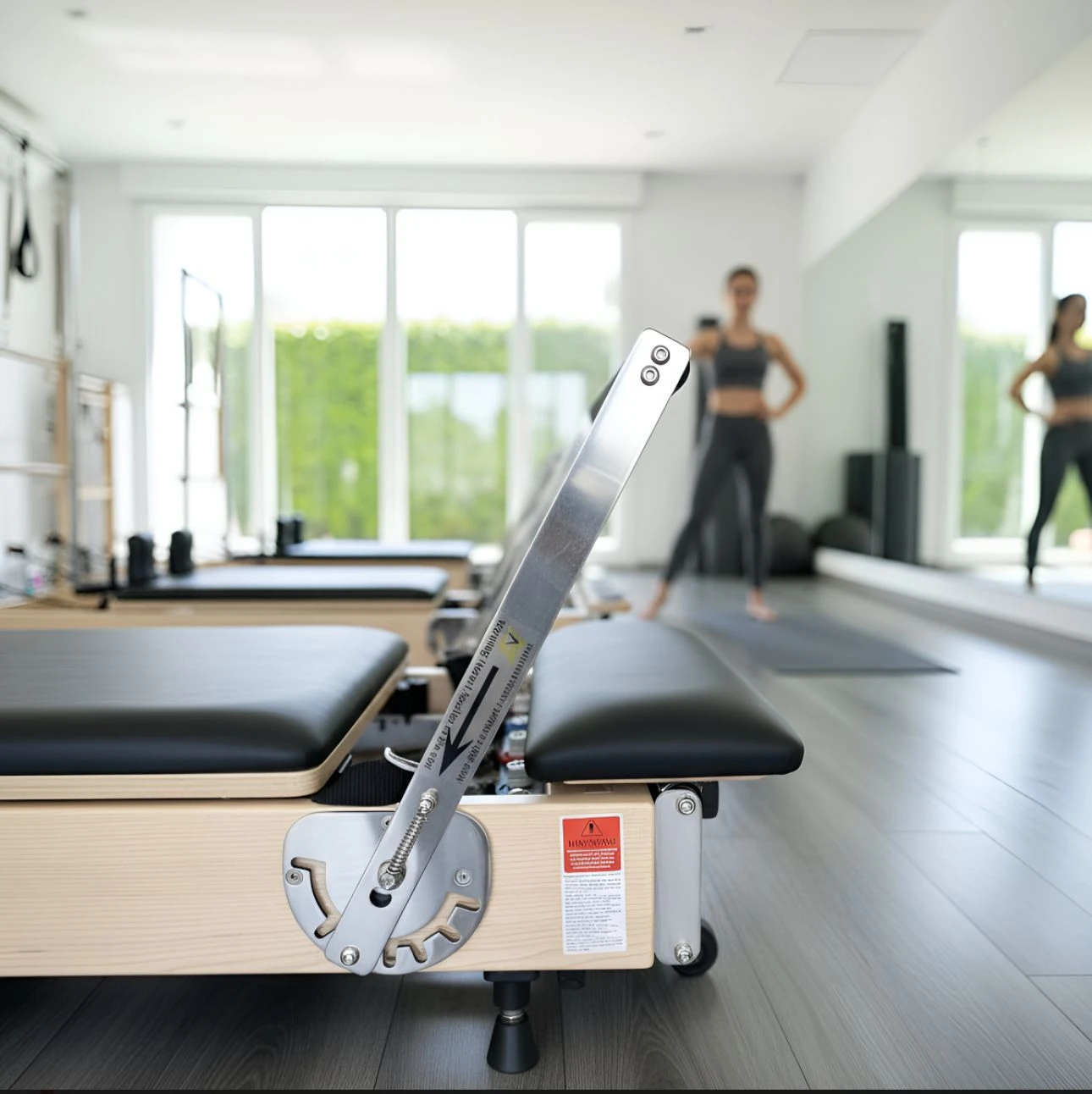 Cama Reformer Pilates Compacta Plegable Melocotón Chia - miniatura 5
